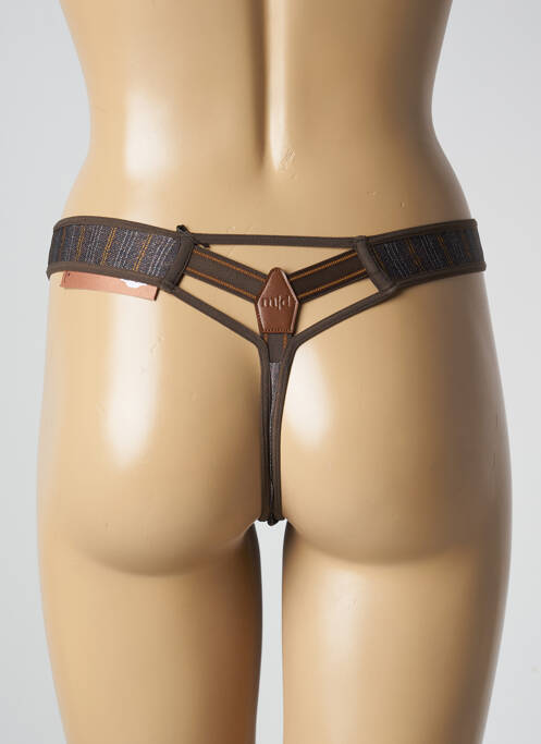 Tanga vert MARLIES DEKKERS pour femme