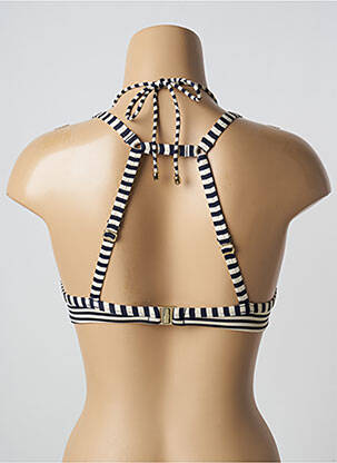 Haut de maillot de bain stretch haut soutien-gorge push-up bleu MARLIES DEKKERS femme