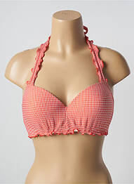 Haut de maillot de bain stretch haut soutien-gorge moulé orange MARLIES DEKKERS femme