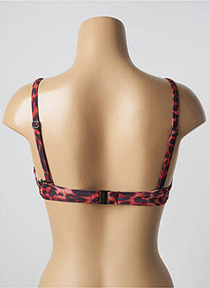 Haut de maillot de bain stretch haut soutien-gorge balconnet rouge MARLIES DEKKERS femme