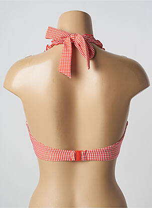 Haut de maillot de bain stretch haut soutien-gorge emboitant orange MARLIES DEKKERS femme