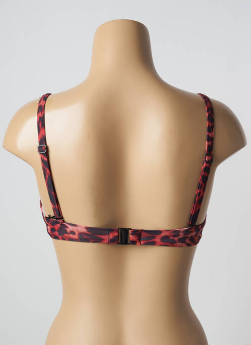 Haut de maillot de bain stretch haut soutien-gorge balconnet rouge MARLIES DEKKERS femme