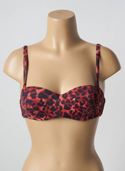 Haut de maillot de bain rouge MARLIES DEKKERS pour femme