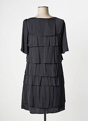 Robe courte manches courtes manches courtes noir BEATE HEYMANN femme