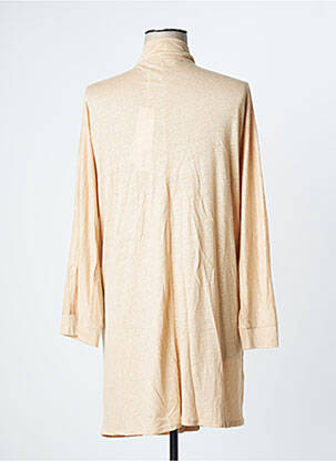 Gilet manches longues stretch beige NOTSHY femme