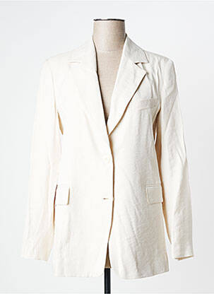 Blazer coupe cintrée beige LIU JO femme