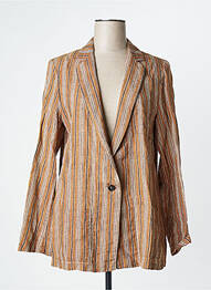 Blazer manches longues marron DIEGA femme