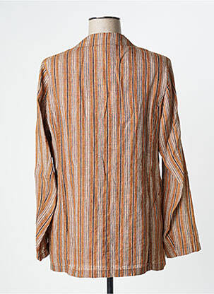Blazer manches longues marron DIEGA femme