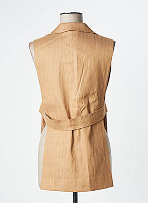 Blazer poches beige HANA SAN femme