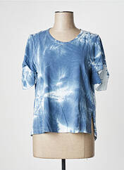 T-shirt bleu HIGH pour femme seconde vue