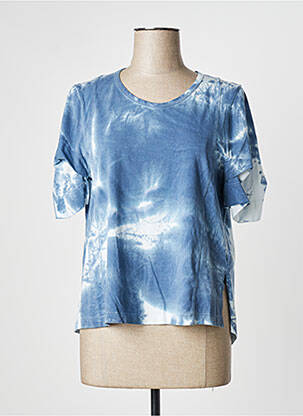 T-shirt bleu HIGH pour femme