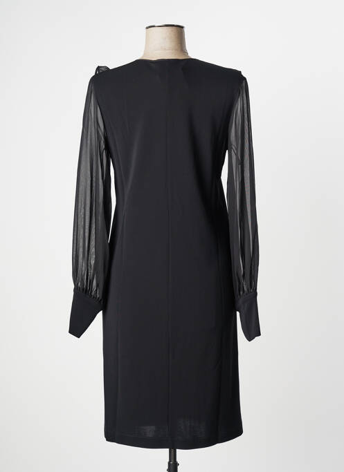 Robe mi-longue manches longues manches longues noir MAX MARA femme