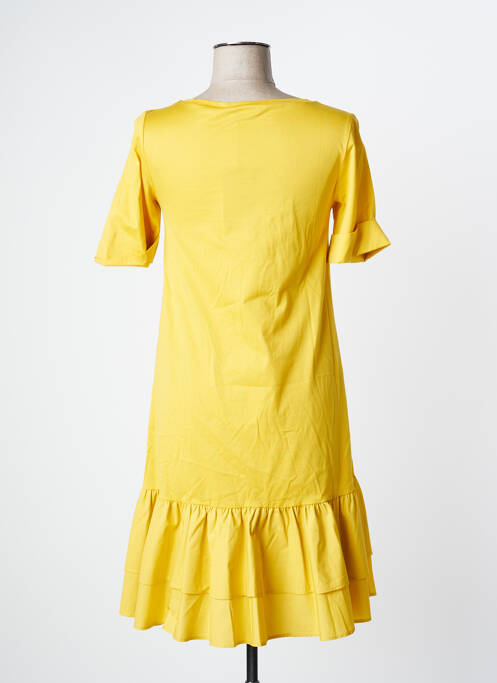 Robe courte jaune WEEKEND MAXMARA pour femme