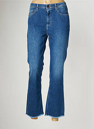 Jean coupe flare stretch taille normale bleu MAYJUNE femme
