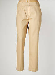 Pantalon droit beige MAX MARA pour femme seconde vue