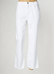 Pantalon flare blanc MAYJUNE pour femme seconde vue