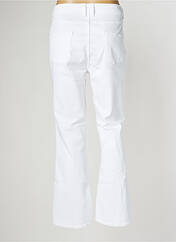 Pantalon flare blanc MAYJUNE pour femme seconde vue