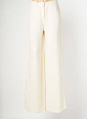 Pantalon large beige MAX MARA pour femme seconde vue