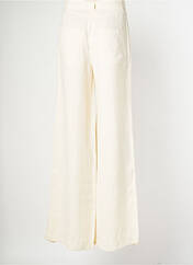 Pantalon large beige MAX MARA pour femme seconde vue