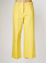 Pantalon large jaune MAX MARA pour femme seconde vue