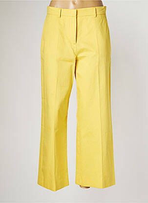 Pantalon large jaune MAX MARA pour femme
