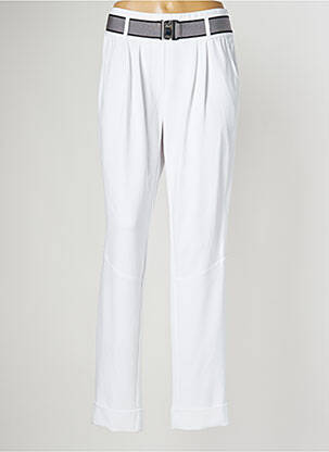 Pantalon slim blanc HEYMA pour femme