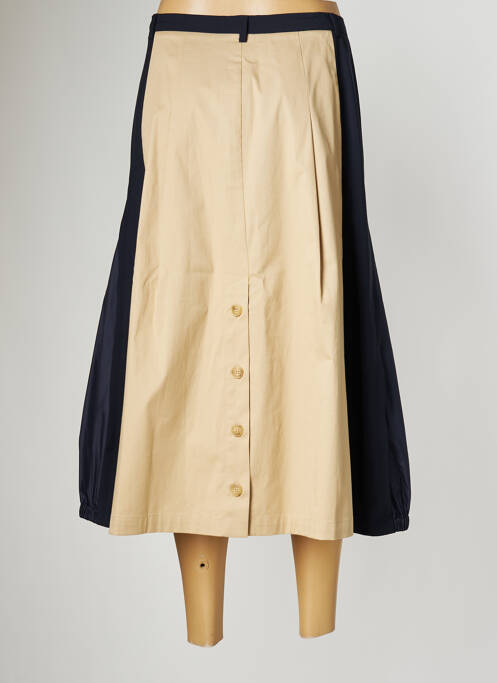 Jupe mi-longue bleu MAX MARA pour femme