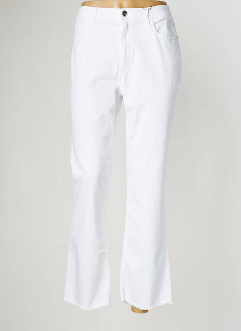 Pantalon flare blanc MAYJUNE pour femme