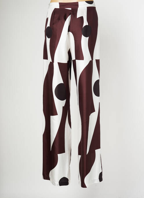 Pantalon large marron MAX MARA pour femme