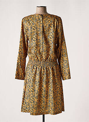 Robe mi-longue jaune CHATTAWAK femme