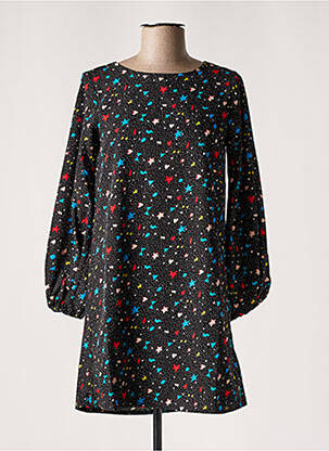 Robe courte noir COMPAÑIA FANTASTICA femme