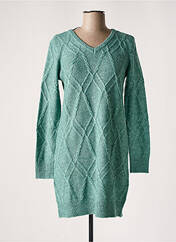 Robe pull vert BREIZH ANGEL pour femme seconde vue