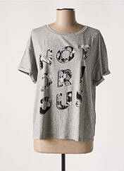 T-shirt gris LEE pour femme seconde vue