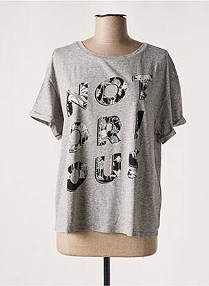 T-shirt gris LEE pour femme