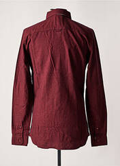 Chemise manches longues rouge TIBET pour homme seconde vue