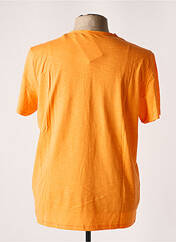 T-shirt orange TIBET pour homme seconde vue