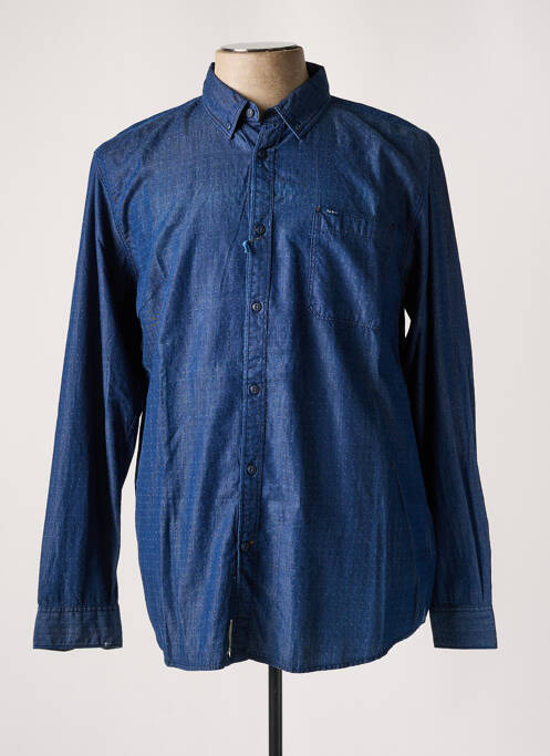 Chemise manches longues bleu PEPE JEANS pour homme