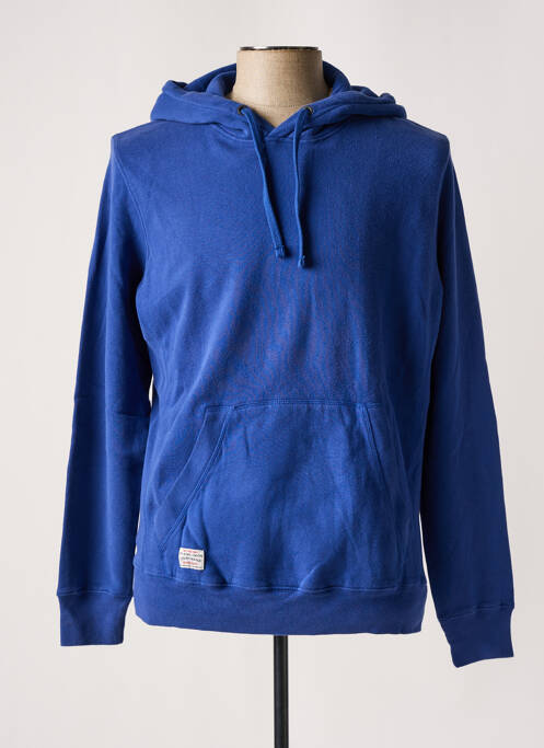 Sweat-shirt à capuche bleu PEPE JEANS pour homme