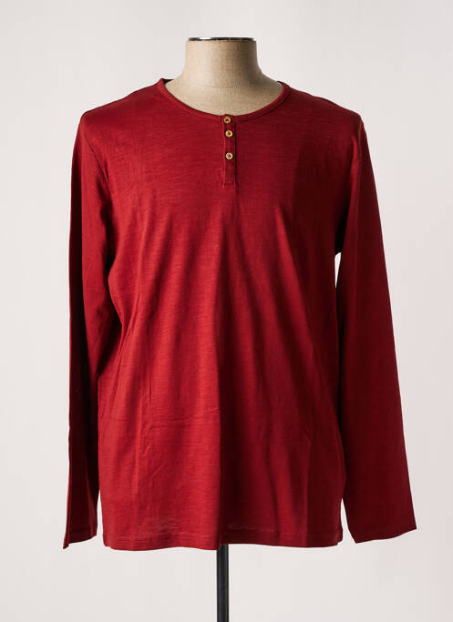 T-shirt rouge TIBET pour homme