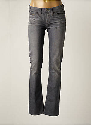 Jeans coupe slim taille basse taille basse gris DDP femme