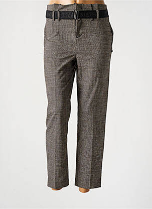 Pantalon droit poches gris LE TEMPS DES CERISES fille