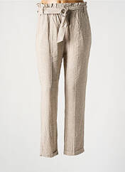 Pantalon droit beige TEDDY SMITH pour fille seconde vue