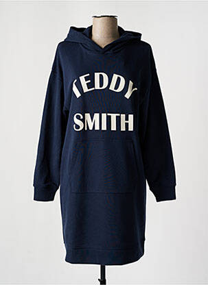 Robe mi-longue bleu TEDDY SMITH pour fille