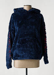 Sweat-shirt à capuche bleu TEDDY SMITH pour fille seconde vue