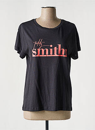 T-shirt noir TEDDY SMITH pour fille