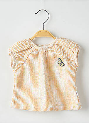 Top beige NOPPIES fille
