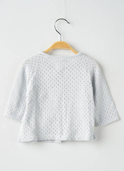 Gilet manches longues bleu PLAY'UP pour fille