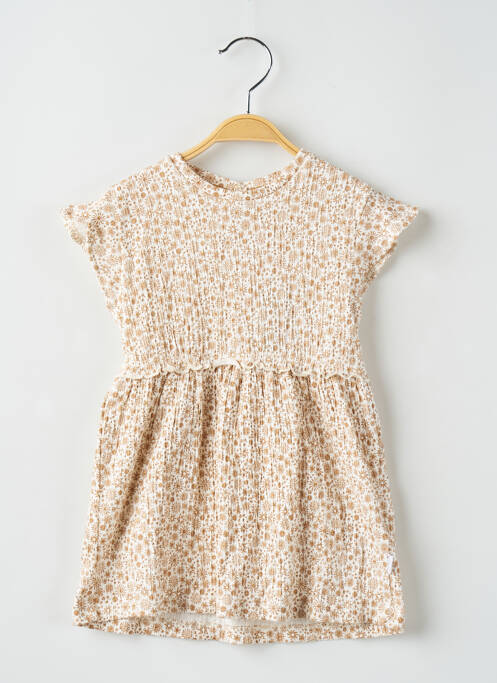 Robe mi-longue beige NOPPIES pour fille