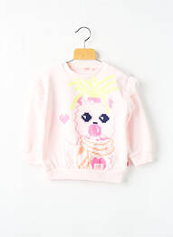 Pull resserrée sur le bas manches longues rose BILLIEBLUSH fille