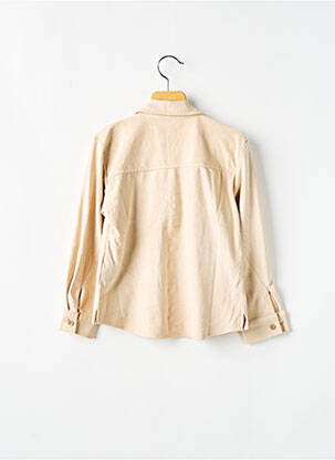 Chemisier manches longues manches longues beige DAILY fille